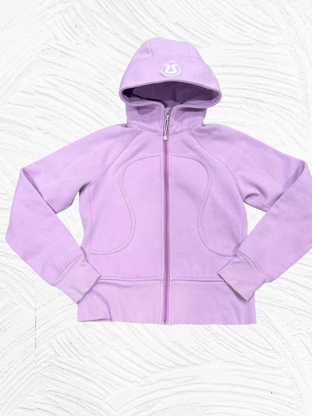Lululemon Scuba Full Zip Hoodie in Lavender Size 8